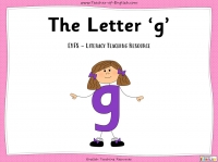 The Letter 'g' - EYFS